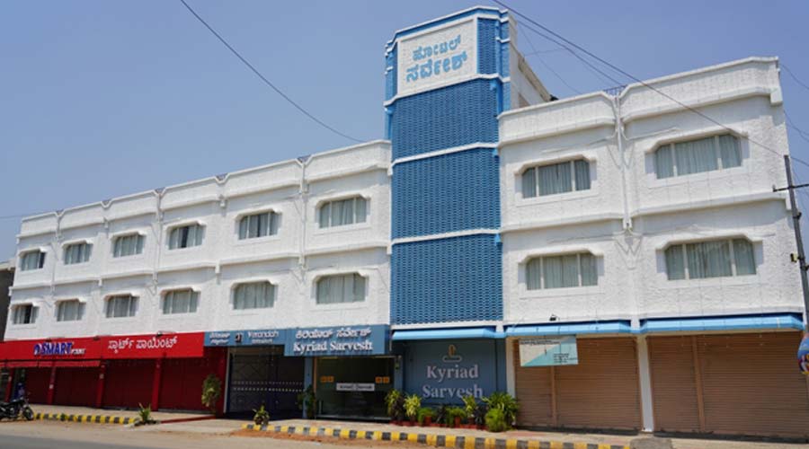 Lobby of HOTEL SARVESH, GANGAVATHI (ANEGUNDI) Hotel Hampi - Budget Hotels in Hampi