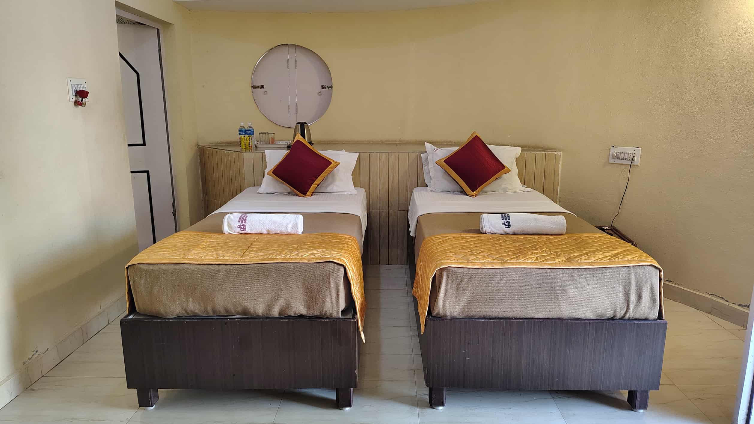 Lobby of KISHKINDA HERITAGE RESORT Hotel Hampi - Budget Hotels in Hampi