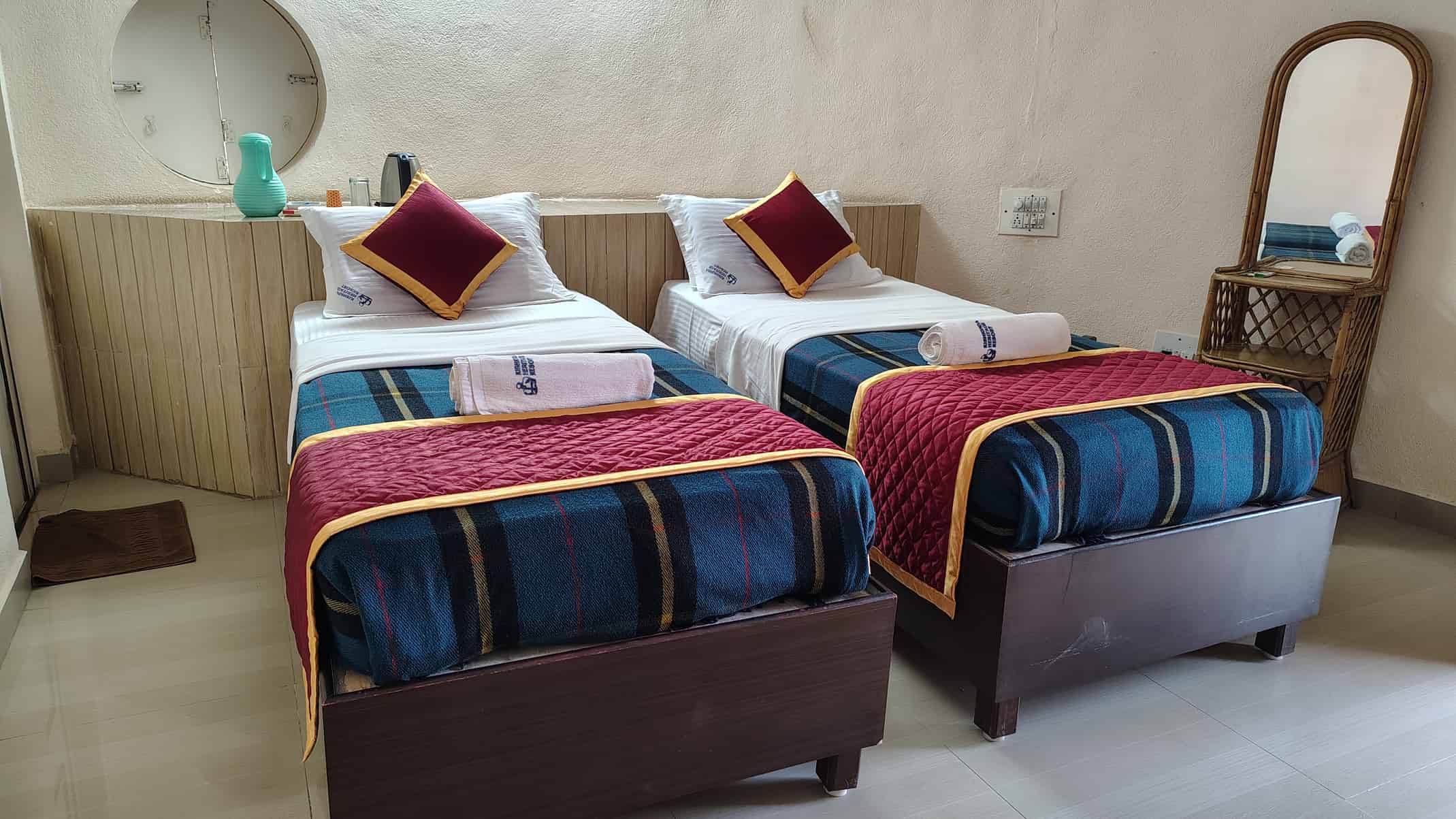 Lobby of KISHKINDA HERITAGE RESORT Hotel Hampi - Budget Hotels in Hampi